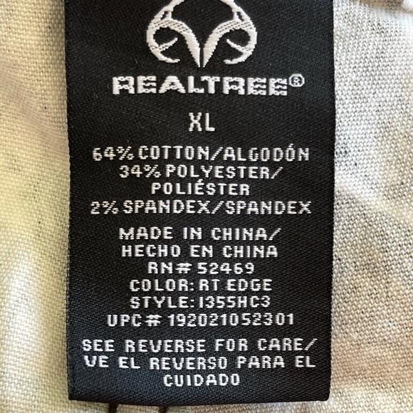 Men’s Realtree Edge Camo 5 Pocket Hunting Pants XL - Picture 9 of 9